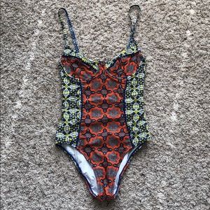 One piece bathing suit